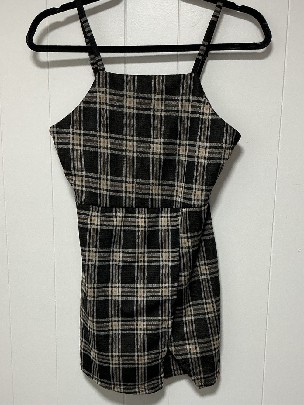 Plaid jumper